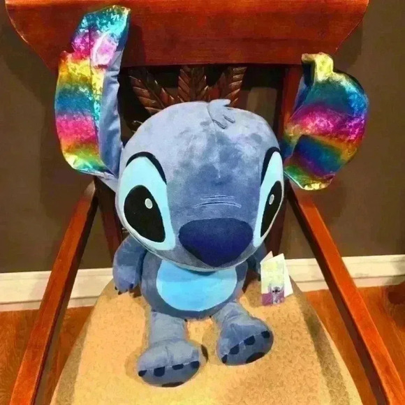 NWT Disney Jumbo Plush Stitch,Size 32" - Picture 1 of 5